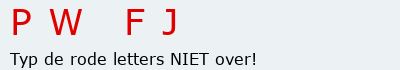 Bevestigingscode