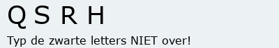 Bevestigingscode