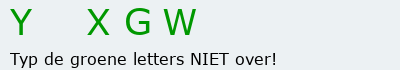 Bevestigingscode