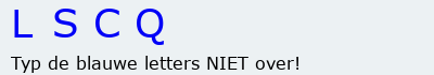 Bevestigingscode