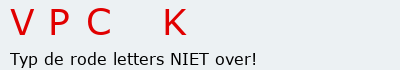 Bevestigingscode