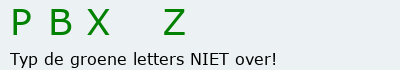 Bevestigingscode
