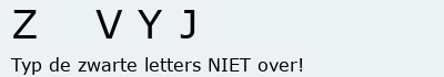 Bevestigingscode