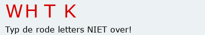 Bevestigingscode