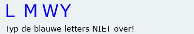 Bevestigingscode