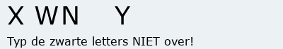 Bevestigingscode