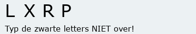 Bevestigingscode