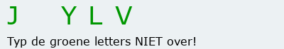 Bevestigingscode