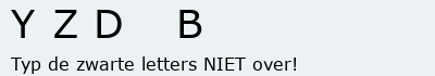 Bevestigingscode
