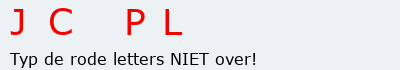 Bevestigingscode