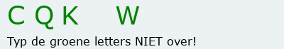 Bevestigingscode