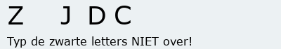 Bevestigingscode