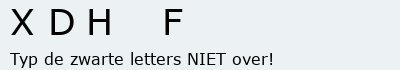 Bevestigingscode