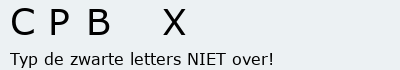 Bevestigingscode