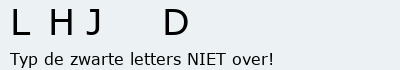 Bevestigingscode