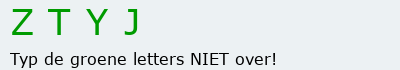 Bevestigingscode