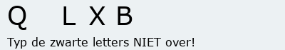 Bevestigingscode