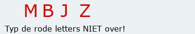 Bevestigingscode