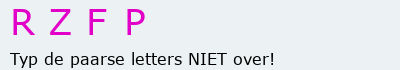 Bevestigingscode