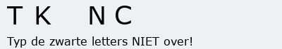 Bevestigingscode