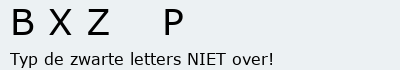 Bevestigingscode