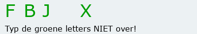 Bevestigingscode