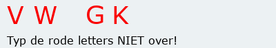 Bevestigingscode