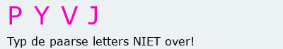 Bevestigingscode