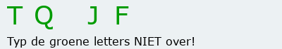 Bevestigingscode