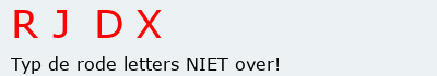 Bevestigingscode