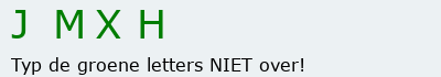 Bevestigingscode