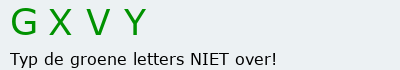 Bevestigingscode