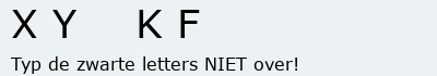 Bevestigingscode
