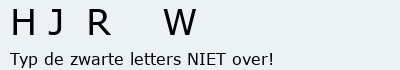 Bevestigingscode