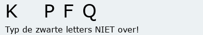 Bevestigingscode
