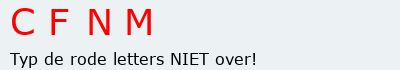 Bevestigingscode