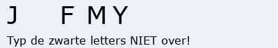 Bevestigingscode