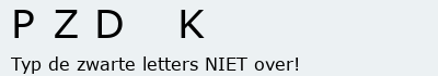 Bevestigingscode