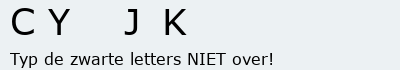 Bevestigingscode