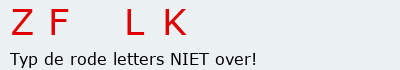 Bevestigingscode