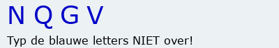 Bevestigingscode