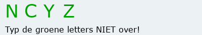Bevestigingscode