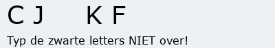 Bevestigingscode