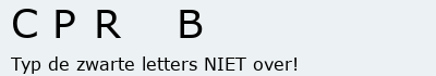 Bevestigingscode