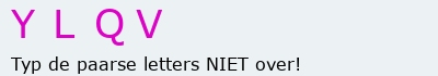 Bevestigingscode