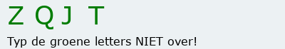 Bevestigingscode