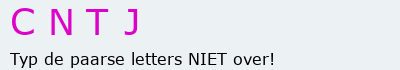 Bevestigingscode