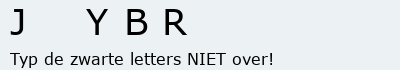 Bevestigingscode