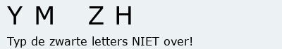 Bevestigingscode