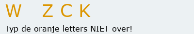 Bevestigingscode